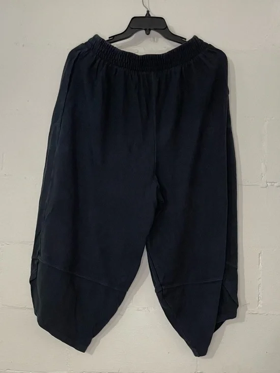 Free People Black Cropped Harem Pants - Picture 2 of 3